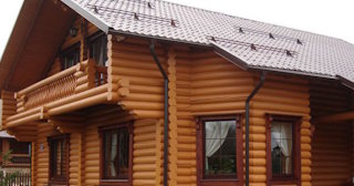 Строительство дома из оцилиндрованного бревна в Михайловке - от 133549 рублей