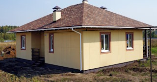 Одноэтажный дом из панелей под ключ в Михайловке - Строй-Мхл от 133549 рублей