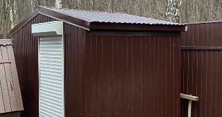Сарай из металлопрофиля в Михайловке для дачи от Строй-Мхл от 41093 рублей